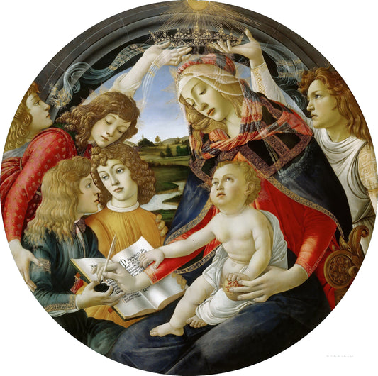 The Madonna of the Magnificat - Sandro Botticelli, c. 1481