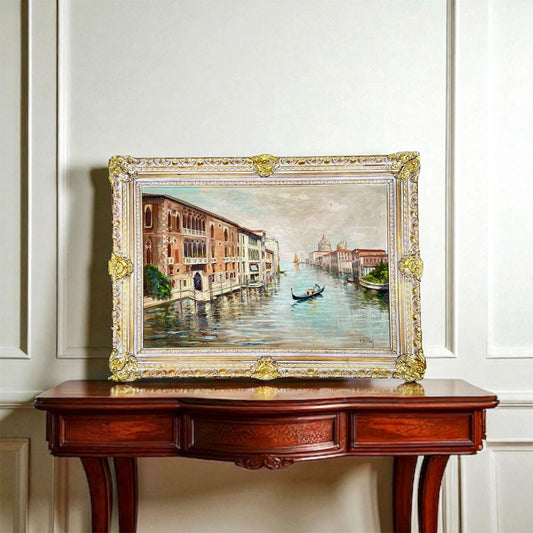 "Venetian Reverie" – Original Oil Painting by G. Mazetti