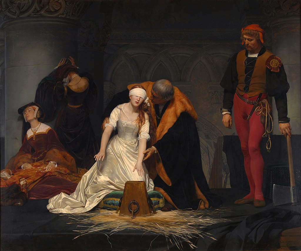 The Execution of Lady Jane Grey - Paul Delaroche, c. 1833