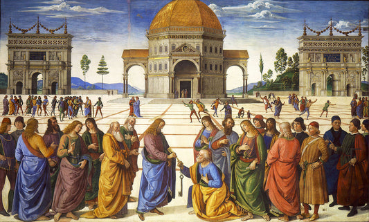 The Delivery of the Keys to Saint Peter - Pietro Perugino, 1481–1482