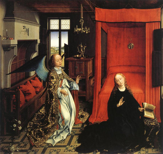 The Annunciation - Rogier van der Weyden, c. 1434–1435