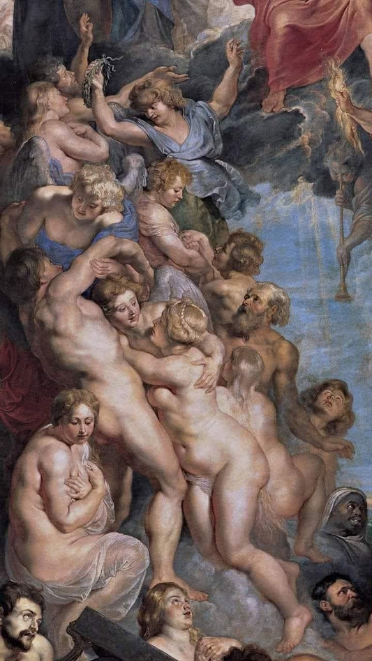 The Great Last Judgement: A Stunning Detail from Rubens' Monumental Masterpiece