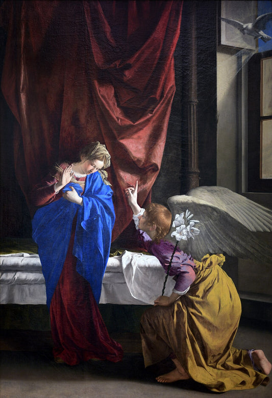 The Annunciation: The Biblical Story Behind Orazio Gentileschi’s Baroque Masterpiece