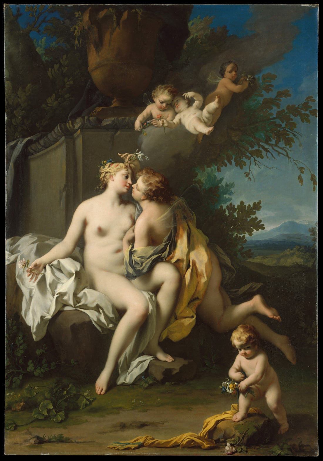 Flora and Zephyr: The Mythological Love Story Behind Amigoni's Rococo Masterpiece