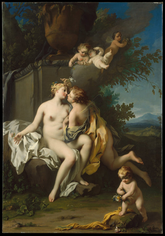 Flora and Zephyr: The Mythological Love Story Behind Amigoni's Rococo Masterpiece