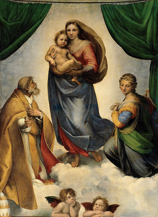 The Sistine Madonna - Raphael, 1513–1514
