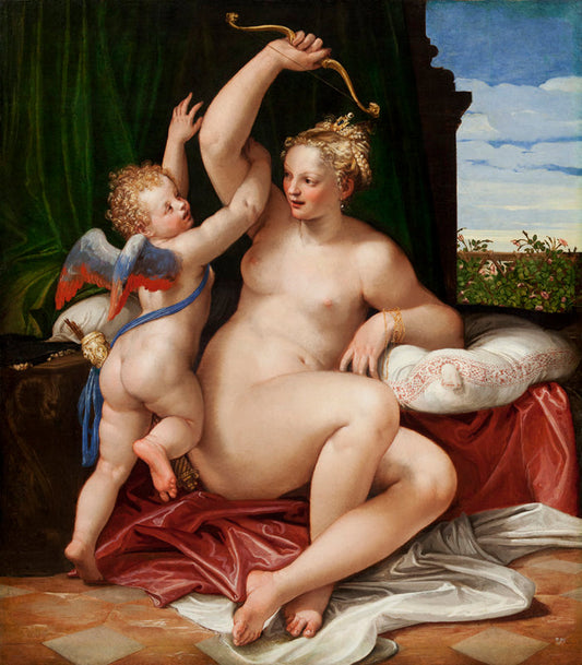 Venus Disarming Cupid - Paolo Veronese, c. 1555