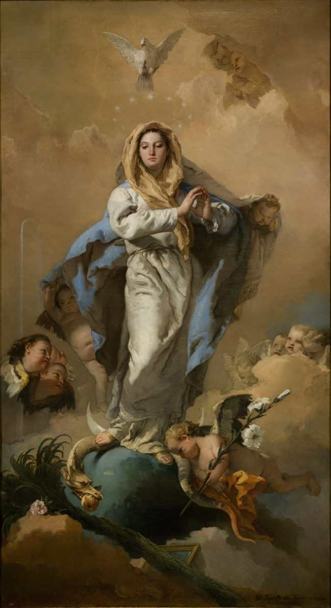 The Immaculate Conception Explained: Tiepolo's Heavenly Masterpiece and Its Hidden Symbolism