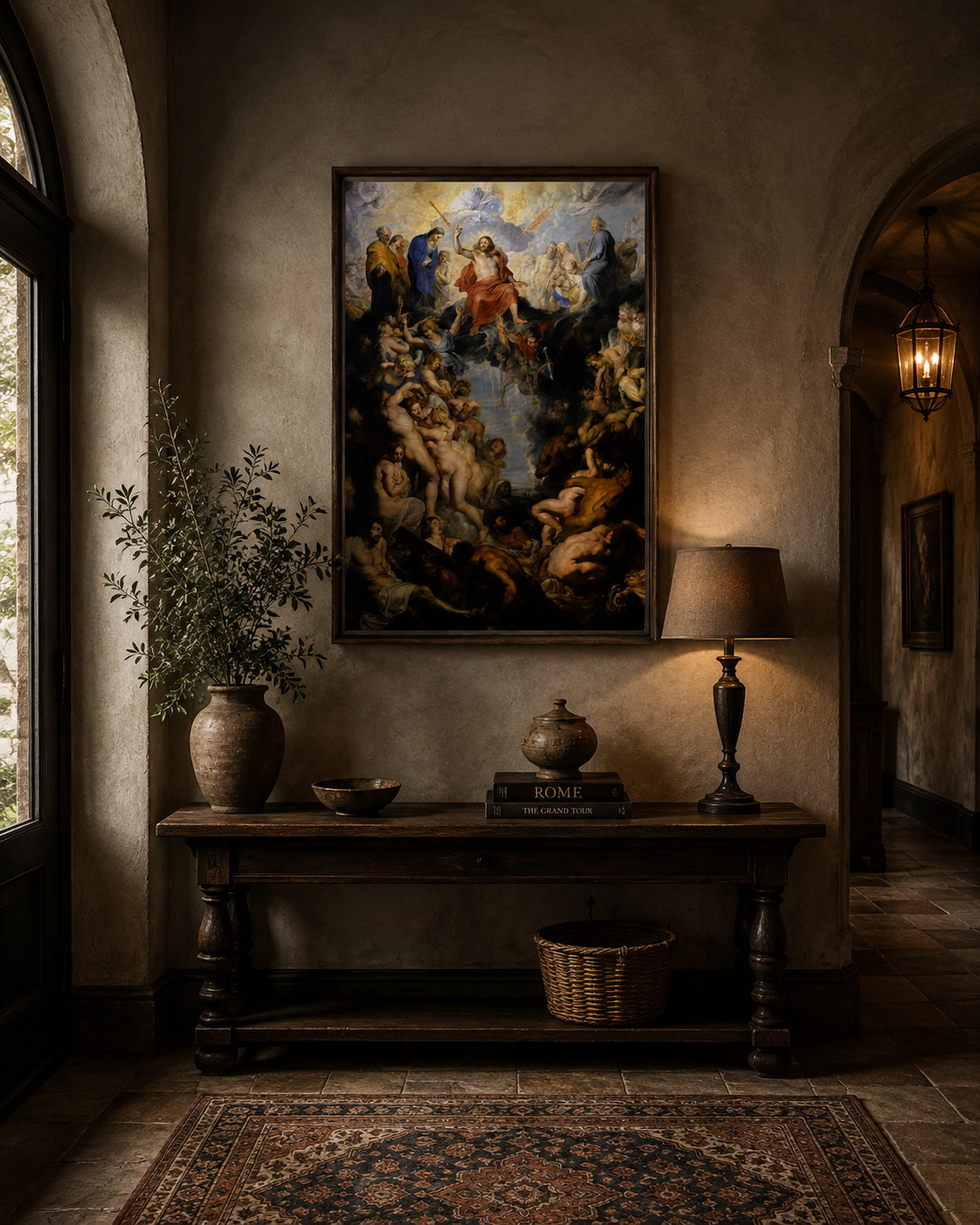The Incredulity of Saint Thomas – Paolo Morando Framed Canvas Print | Renaissance Religious Wall Art