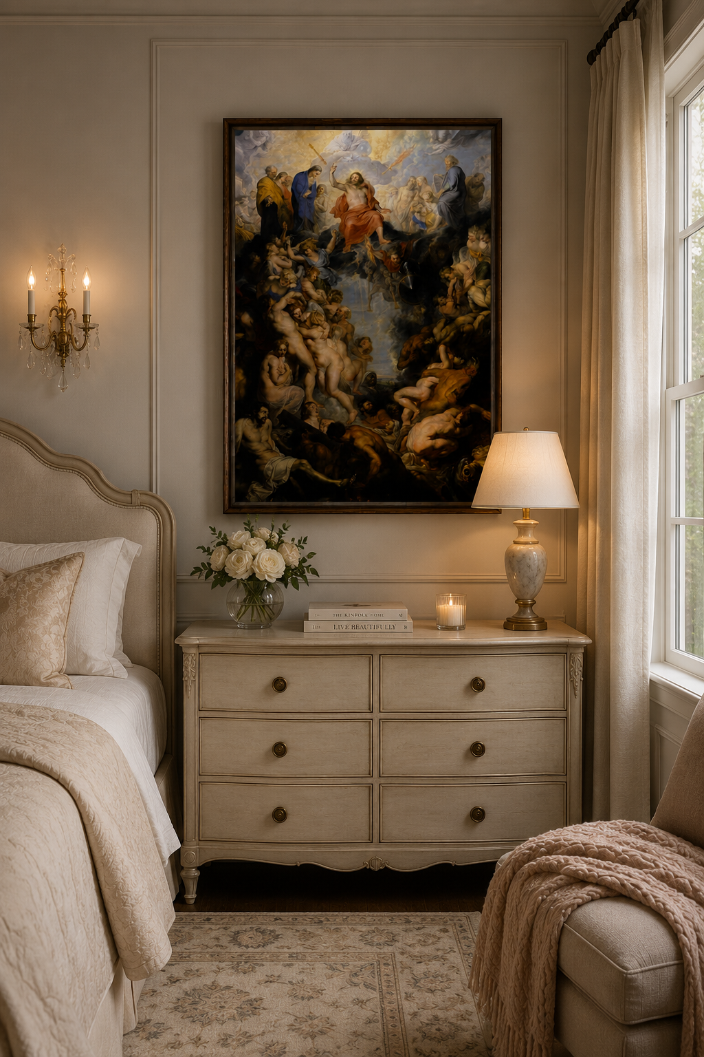 The Incredulity of Saint Thomas – Paolo Morando Framed Canvas Print | Renaissance Religious Wall Art